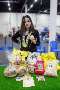 Звезда выставки - Гольдмари от Вилии, вл. Воскобойникова И. В.