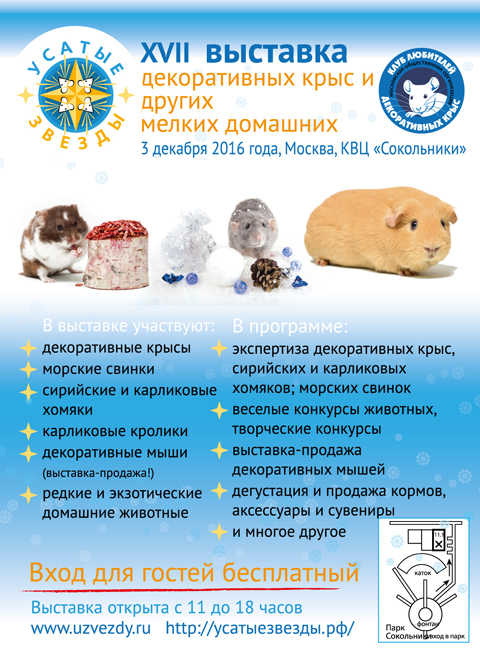 Публикации о XVII выставке «Усатые звёзды»